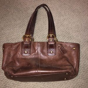 Coach over the shoulder purse